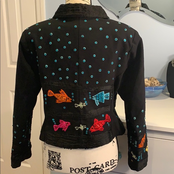 Vintage Anage Under the Sea Jacket - Picture 3 of 4